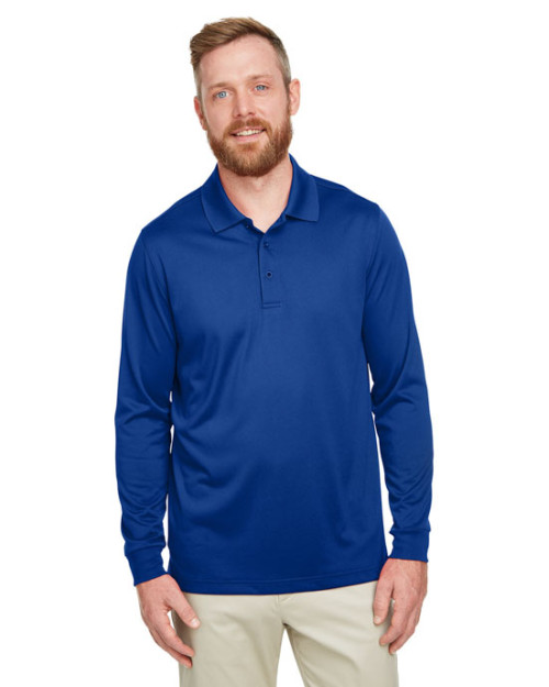 Advantage - Polo pour homme à manches longues avec protection contre les accrocs Plus